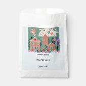 Forever Home Pastel Hearts Adoptie Foster Shower Bedankzakje (Voorkant)