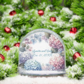 Forever in Bloom Hydrangea Keepsake Sneeuwbol (Kerstmis)