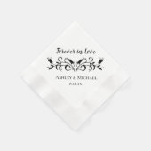 Forever in Liefde Servet (Hoek)