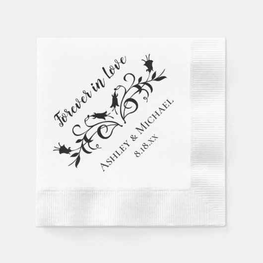 Forever in Liefde Servet (Voorkant)