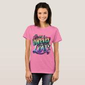 Forever in Love Romantisch T-shirt (Voorkant volledig)