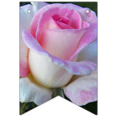 Forever in Love Simple Pink Wedding Vlaggetjes (Eerste vlag)