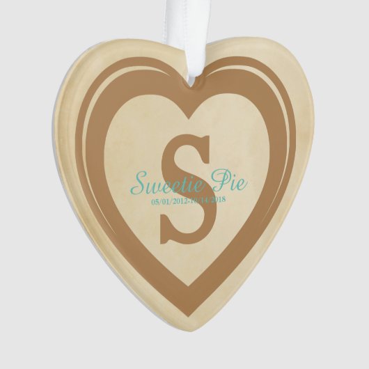 Forever in Mijn hemdherdenkingsornament Ornament (voorkant)