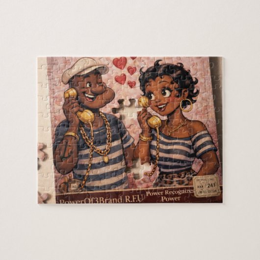 “Forever in My Bones – Sacred Street Love Artwork” Legpuzzel (Horizontaal)