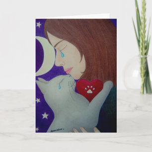 Forever In My Heart - Pet Loss Sympathy - Kaart