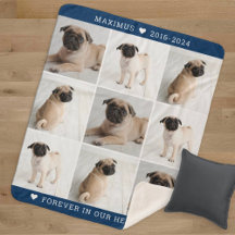 Forever in ons hart Foto Collage Memorial