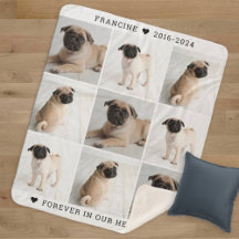 Forever in ons hart Foto Collage Memorial