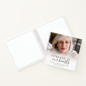 Forever in ons hart Foto Funeral Guest Book Notitieboek (Binnen)