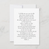 Forever in ons hart Foto Funeral Prayer Card Notitiekaartje (Achterkant)