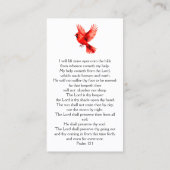 Forever in ons hart Foto Funeral Prayer Card Visitekaartje (Achterkant)