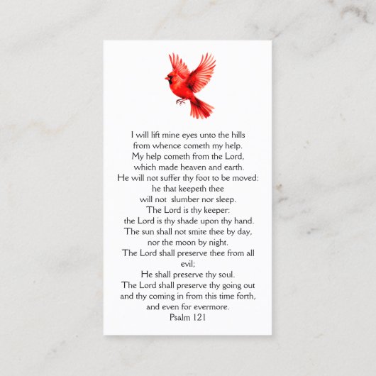 Forever in ons hart Foto Funeral Prayer Card Visitekaartje (Achterkant)