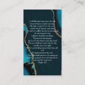 Forever in ons hart Foto Funeral Prayer Card Visitekaartje (Achterkant)