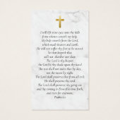 Forever in ons hart Foto Funeral Prayer Card Visitekaartje (Achterkant)