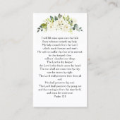 Forever in ons hart Foto Funeral Prayer Card Visitekaartje (Achterkant)