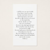 Forever in ons hart Foto Memorial Prayer Kaart (Achterkant)