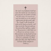 Forever in ons hart Foto Memorial Prayer Kaart (Achterkant)