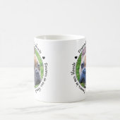 Forever in ons hart Foto Pet Memorial Koffiemok (Center)