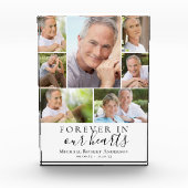 Forever in ons hart Foto Sympathie Memorial (Voorkant)