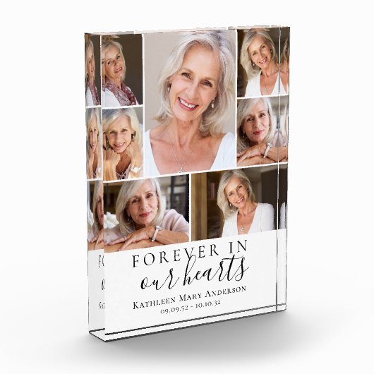 Forever in ons hart Foto Sympathie Memorial (Links)