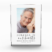 Forever in ons hart Foto Sympathie Memorial (Voorkant)