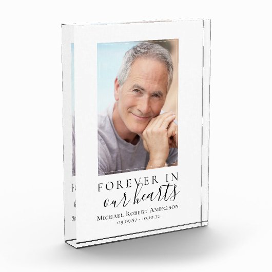 Forever in ons hart Foto Sympathie Memorial (Links)