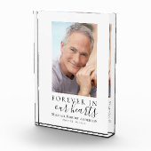 Forever in ons hart Foto Sympathie Memorial (Rechts)