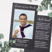 Forever in ons hart Herdenking van de begrafenis K Visitekaartje