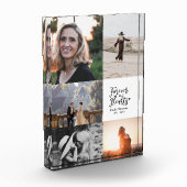 Forever in ons hart Memorial Collage Photo Block Fotoblokken (Links)