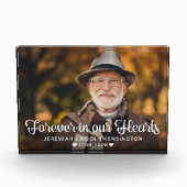 Forever in ons hart Memorial Foto (Voorkant)