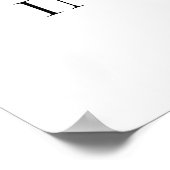 Forever in ons hart Memorial Foto begrafenis Poster (Hoek)