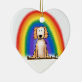 Forever in ons hartenhuis keramisch ornament (Rechts)