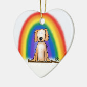 Forever in ons hartenhuis keramisch ornament (Links)