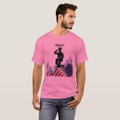 Forever in our freedom pink t-shirt (Voorkant volledig)
