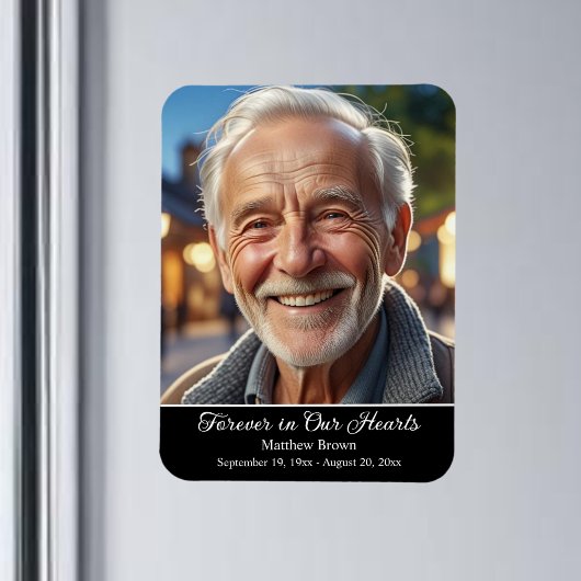 Forever in Our Hearts 1 Special Photo Keepsake Magneet