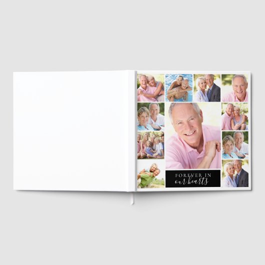 Forever in Our Hearts Collage 12x12 Gastenboek (Volledig)