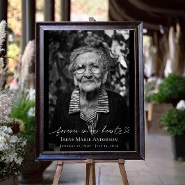 Forever in Our Hearts herdenkingsmonument Poster