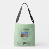 Forever In Our Hearts Lime Green Awareness Crossbody Tas (Voorkant)