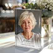 "Forever in our Hearts" Memorial, naam, foto