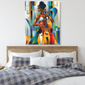 Forever in Our Hearts Pet Canvas – Gallery Quality (Insitu (Slaapkamer))