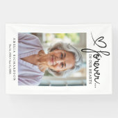 Forever In Our Hearts Photo Funeral Anniversaries Spandoek (Horizontaal)