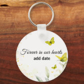 Forever in our hearts  sleutelhanger (Achterkant)