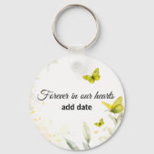 Forever in our hearts  sleutelhanger (Achterkant)