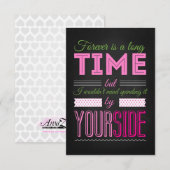 Forever is a long Time (Voorkant / Achterkant)