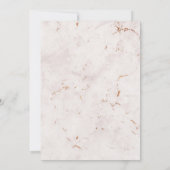 Forever Joined | Elegante huwelijksuitnodiging Kaart (Achterkant)