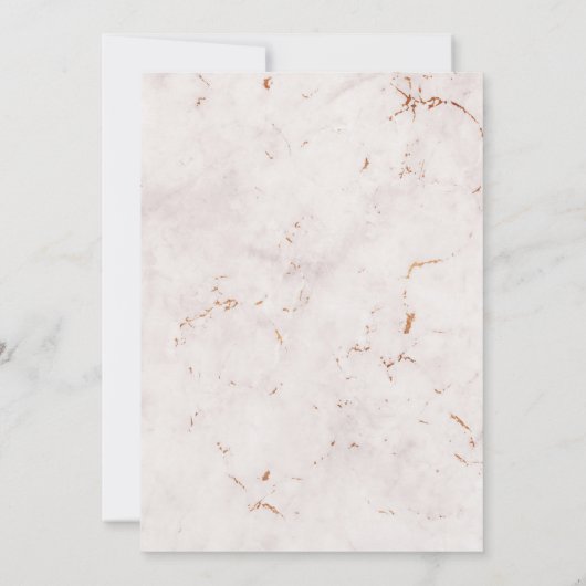 Forever Joined | Elegante huwelijksuitnodiging Kaart (Achterkant)