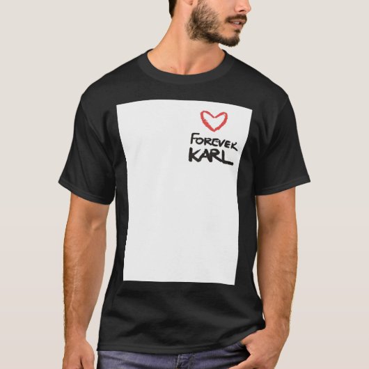 Forever Karl - Karl Lagerfeld shirt Classic T-Shir (Voorkant)