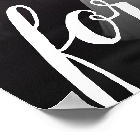 Forever Keepomwille Mr en Mrs Wedding Foto Poster (Hoek)