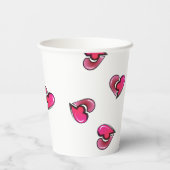 Forever Kind Love Papieren Bekers (Achterkant)