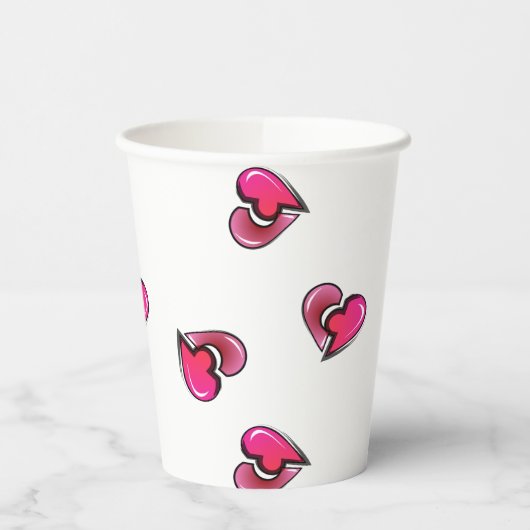 Forever Kind Love Papieren Bekers (Links)