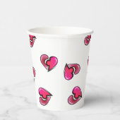 Forever Kind Love Papieren Bekers (Rechts)